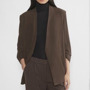 Babaton brown power blazer